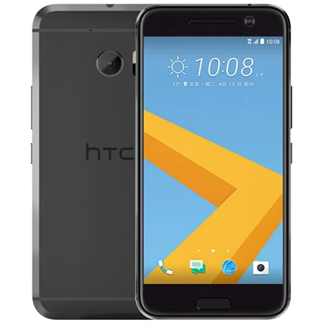 HTC 10 M10 четырехъядерный 5,2 дюймов 32 Гб ROM 4 Гб RAM 12.0MP LTE 4G Snapdragon 820 NFC FDD Nano SIM разблокированный мобильный телефон - Цвет: Grey