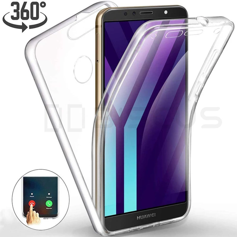 Чехол с полным покрытием для Huawei Honor 7C Pro 7A 7S 8 Lite Y5 Y6 Prime 2019 Y7 Y9 2018 Nova 3 3e 3I 2i P20 Mate 20 10