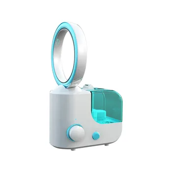 

CARPRIE Portable Fan Bladeless Multifunctional 2-in-1 Bladeless Fan Humidifier Suitable Humidification Cooling Fan EU Plug #2