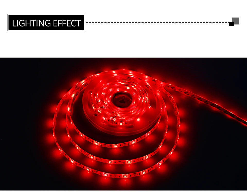 5 м Светодиодные ленты 5050 RGB IP65 Водонепроницаемый гибкий свет мечта ТВ рабочего декор с 44 кнопочный пульт 12 В 3A Мощность адаптер