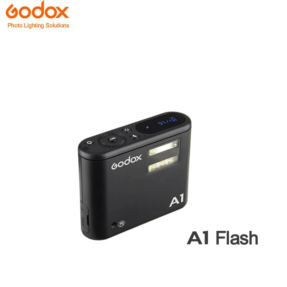 Godox New Arrival A1 Flash LED lamp with 2 4G Wireless Transmission Triggers with Lithium Battery