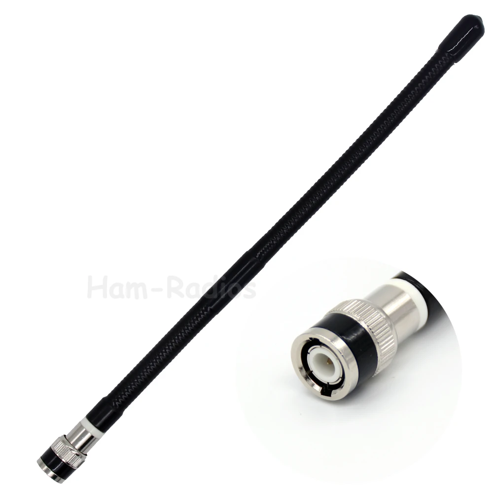 New Black AL-800 144/430MHz SMA-F/SMA/BNC High Gain Super High Quality Telescopic Antenna for PRYME Kenwood HYT BAOFENG uv-5r long range walkie talkies 1000 miles