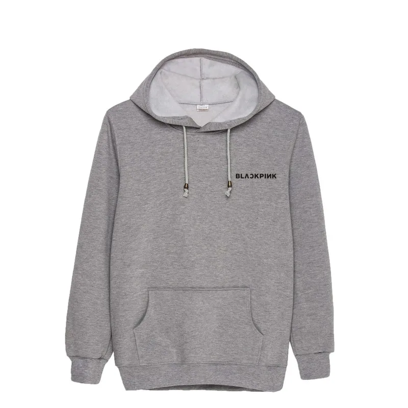  2019 Fashion KPOP BLACKPINK ROSE Concert Album Hoodie Hip Hop Casual Style Loose Plus Size Hooded C