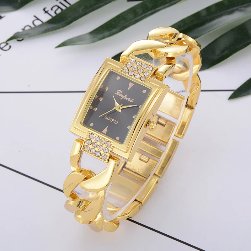 Montre femme lvpai женские часы Роскошный Золотой браслет часы женские часы reloj mujer relogio feminino