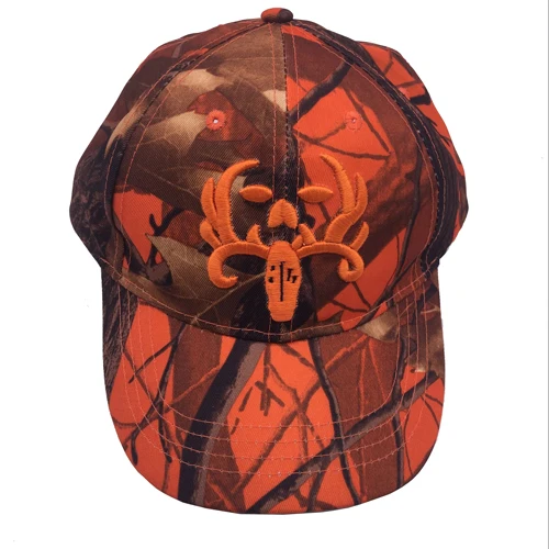 New Outdoor camouflage Cap Fluorescent Orang Hunting Hat Blaze Orange