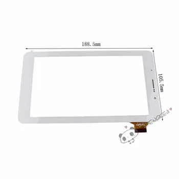 

New Digitizer 7 Inch Touch Screen Front Glass Panel For Turbopad 722 White