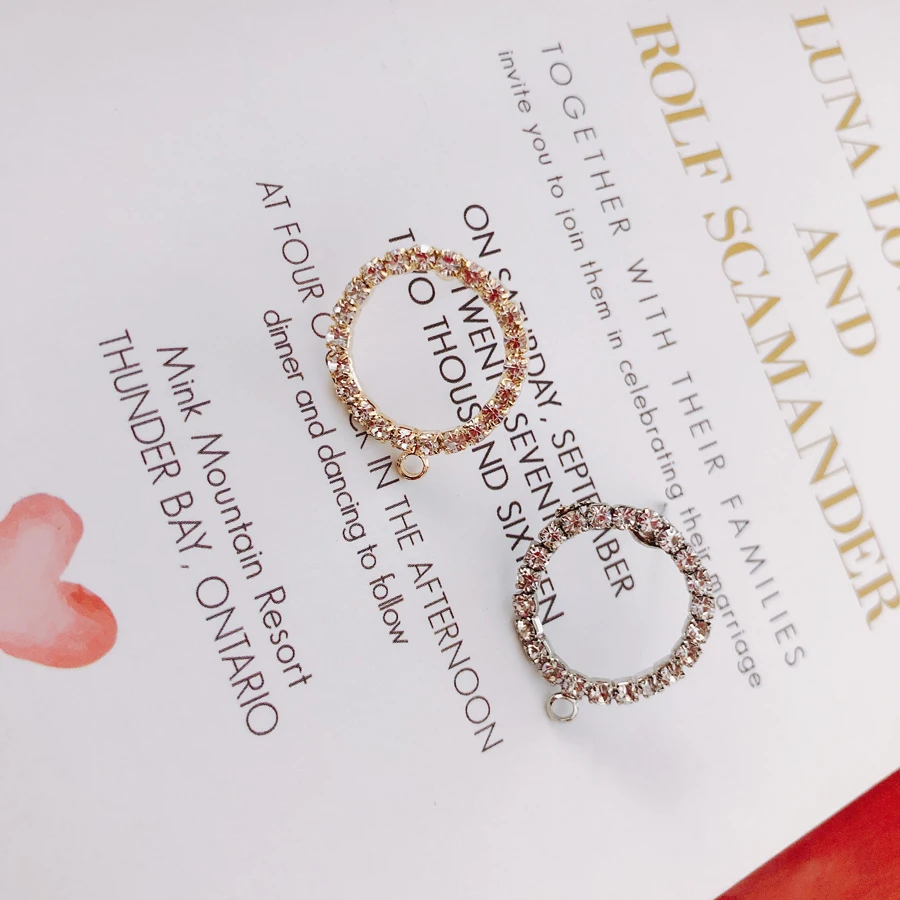4 шт./lotalloyovalearringsaccessories для ювелирных изделий Аксессуары серьги ювелирные изделия