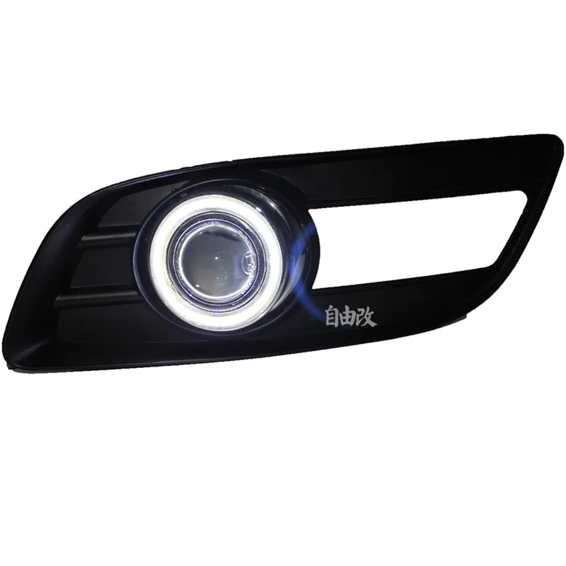 Great Wall Haval H5 led angel eye дневной ходовой светильник+ галогенный противотуманный светильник высокого качества