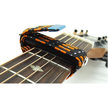 

Guitar Capo on/with/for Folk/Classical/Electric Guitar Capotrast Elastic Multifunctional Spreading