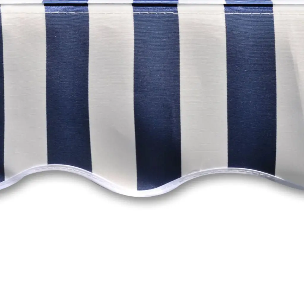 VidaXL тент топ зонтик Холст синий и белый 3x2 5 м|canvas awning|canvas bluecanvas canvas |