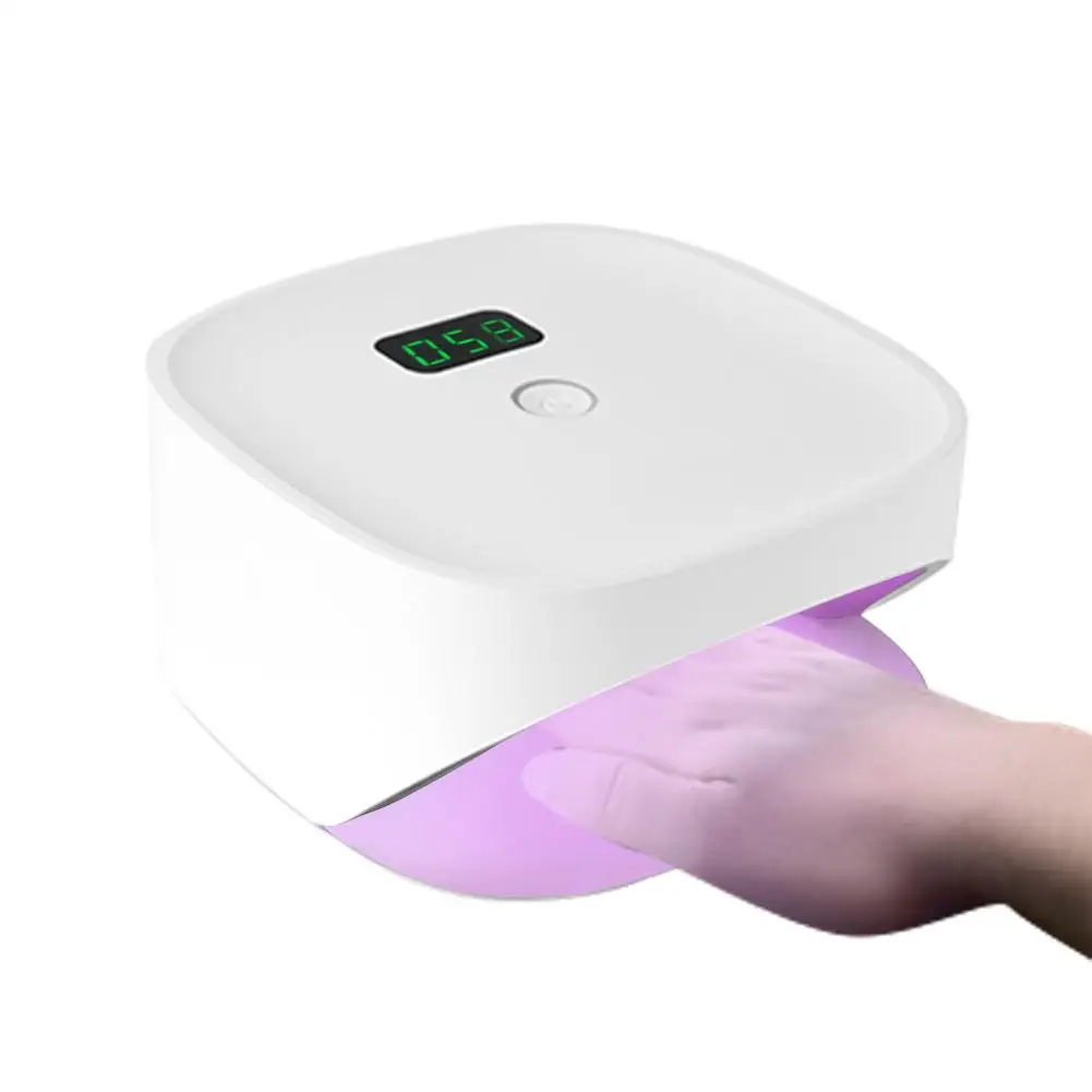 

Nail Dryer 48W UV LED Nail Lamp Gel Nail Polish Kit With UV Light Portable 6000mAh Built-in Lithium Battery Quick Delivery
