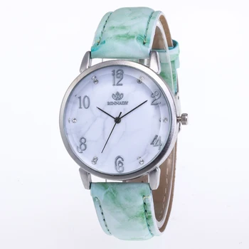 

Big sale 11.11 Hot Deals Reloje Mujer Fashion Trendy Women Watch Leather Wrist Watch Marble pattern Clock Jewelry Gift For Women