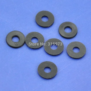 

( 10 pcs/lot ) Black Flat Nylon Washer for M3 Screws, OD 8mm ID 3mm T 1mm
