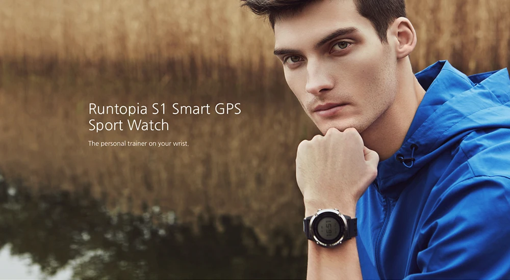 Смарт-часы Xiaomi Runtopia S1, водонепроницаемые спортивные часы для позиционирования, gps+ ГЛОНАСС, двойная звезда, мониторинг сердечного ритма, умные часы