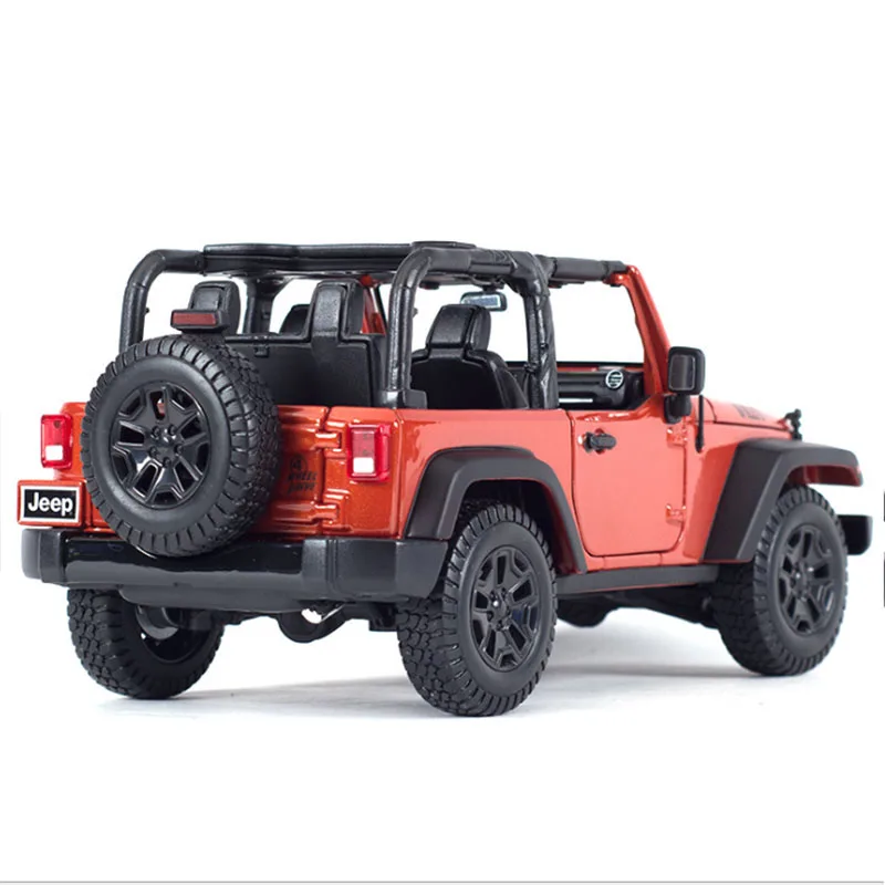 1:18 модели автомобилей Jeep Wrangler Rubicon Jeep Herdsman Willis SUV металлическая модель игрушечный автомобиль литье под давлением украшение детский подарок