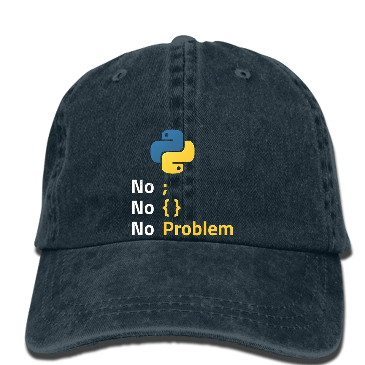 

hip hop Baseball caps Printed Men hat Python Programmer Women cap