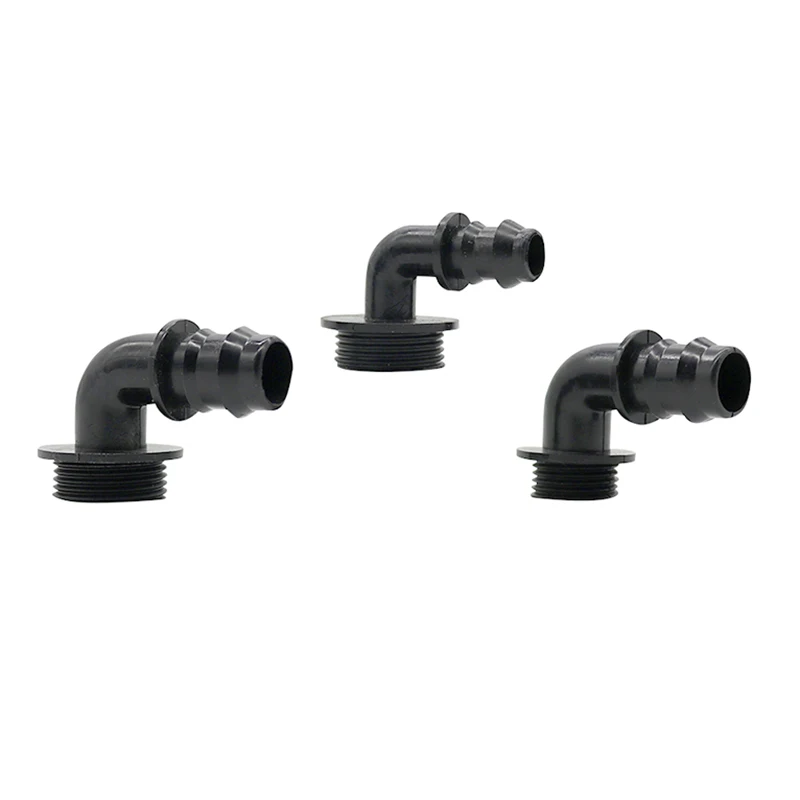 5 шт. соединители для труб из ПВХ с резьбой 90 градусов|hose connector|water hose connectorpipe connector |