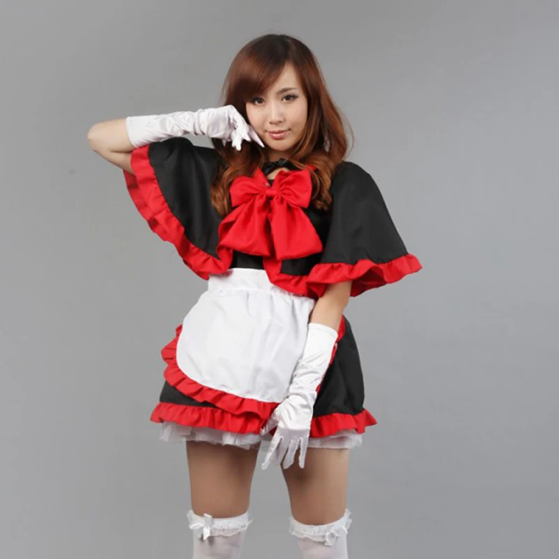 Anime Women's Plus Size Halloween Costumes - high quality Little Red Riding Hood Maid Costume Plus Size Anime Anime Women's Plus Size Halloween Costumes - high quality Little Red Riding Hood Maid Costume Plus Size Anime