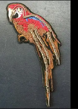 

Bird Emboridered Patches Fashion India Silk Wire Handmade Embroidered Badge Fabric Patch Fashion Clothing Decoration