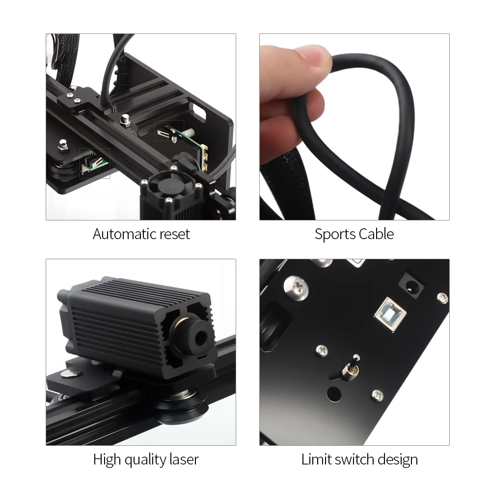 3500 МВт Настольный лазерный гравер, лазерный гравировальный станок, сделай сам, мини ЧПУ для резки древесины, фрезерный станок, мини резчик, сделай сам, лазерный принтер для нанесения логотипа