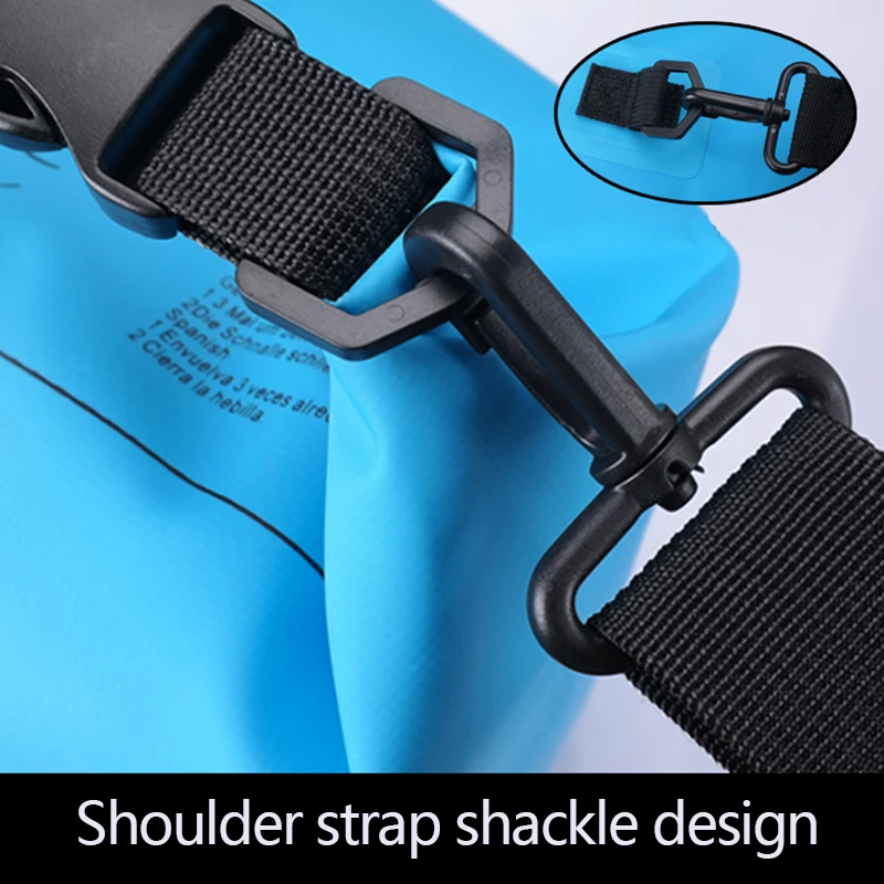  5L/10L/15L/20L/30L Outdoor swimming Waterproof Bag Pack PVC tarpaulin Camping Rafting Storage Dry B - 32950095756