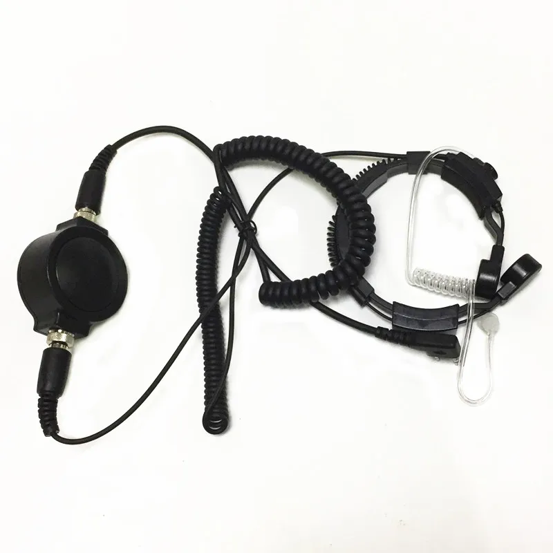 Большой круглый водонепроницаемый PTT катетер наушники для Kenwood TK3107 TK3207 baofeng UV5R UV82