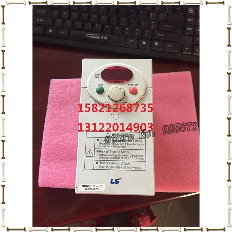 South Korea/LS a 0.75 KW  inverter SV008IC5-1 220 v has been test package is good!