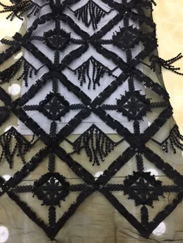 

New design french tulle lace fabric nice looking net cloth african embroidered tull lace fabric