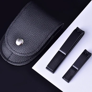 

1Set Stainless Steel Nail Clipper with Bag Nail Cutter Manicure Paronychia Nipper Callus Shavers Finger Toe Nail Tool with Pouch