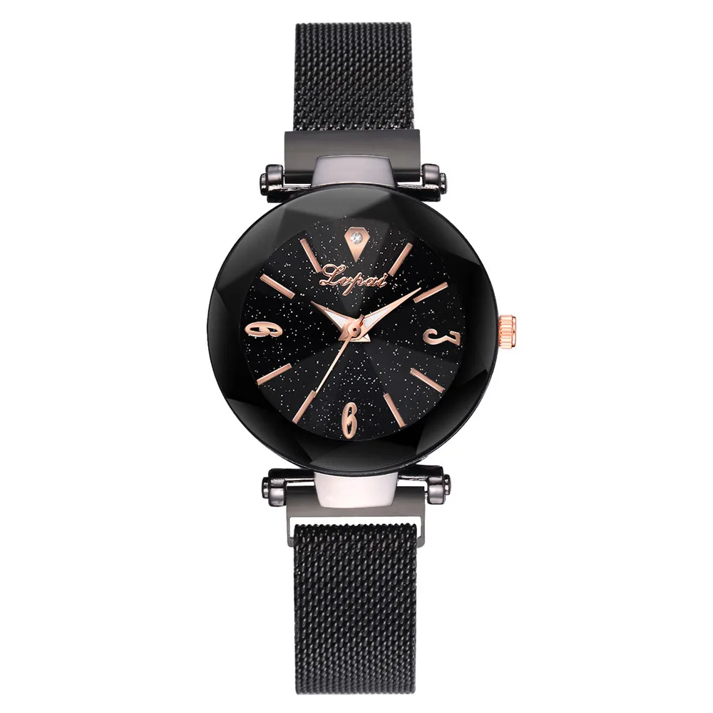 Women Watch Luxury Brand Fashion Starry Sky Stainless Steel Mesh Belt Watch Casual Quartz Watch Female Clock Relogio Feminino Women Watch Luxury Brand Fashion Starry Sky Stainless Steel Mesh Belt Watch Casual Quartz Watch Female Clock Relogio Feminino