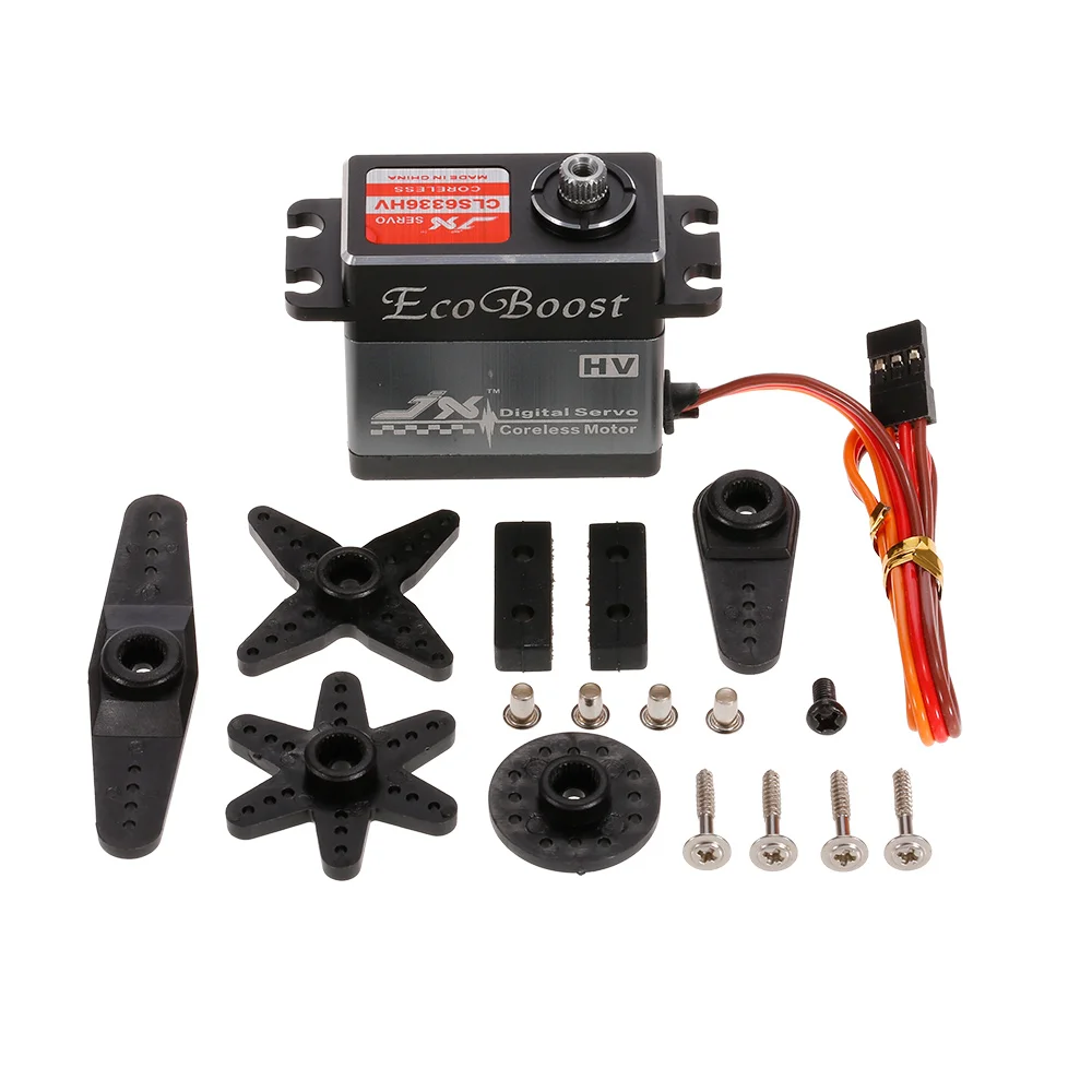 JX 6.0V-7.4V 0.11sec/60 Digital Metal Gear Coreless Motor Servo 35.6kg Aluminums Case for 1/8 RC Car&2000mm Fixed-Wing Aircraft цена JX 6.0V-7.4V 0.11sec/60 Digital Metal Gear Coreless Motor Servo 35.6kg Aluminums Case for 1/8 RC Car&2000mm Fixed-Wing Aircraft цены онлайн