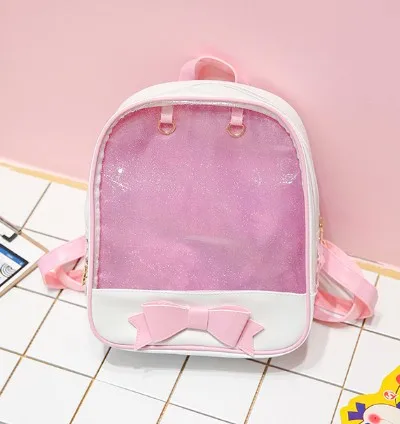 [MG625] NeoBlythe исходящие пакеты# цвет мороженого исходящий рюкзак подходит для Neoblythe 1:6 масштаб BJD мешок куклы - Цвет: Pink