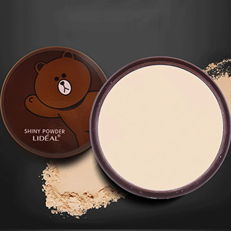 

1pc Make up Foundation contour Powder Skin Finish Powder Mineral Natural Cream Brighten Oil-control Concealer Setting powder