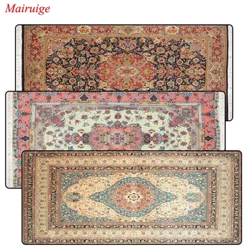 

Mairuige Persian Carpet Large Gaming Lock edge Mouse Mat Keyboard Pad Desk Mat Table Mat For Computer Laptop Lol Gamer Mousepad