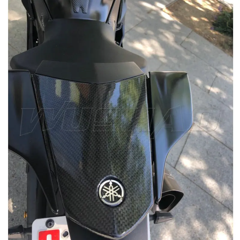 

Hot Sale ABS Plastic Motorcycle Rear Seat Cover Cowl For 2017 2018 Yamaha YZF R6 Fairing Set 17 18 Blue Sliver Black