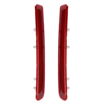 

1 Pair High Quality For Land Rover Rear Bumper Reflector For RANGE SPORT 2010 - 2013 LR3 LR4 Red
