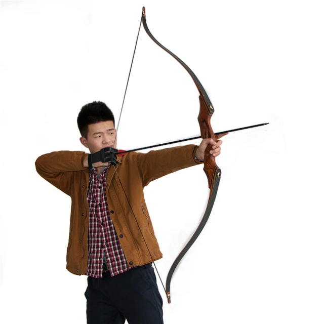 US $92.38 Archery hunting takedown 58inch laminated bamboo fiberglass outdoor hunting recurve