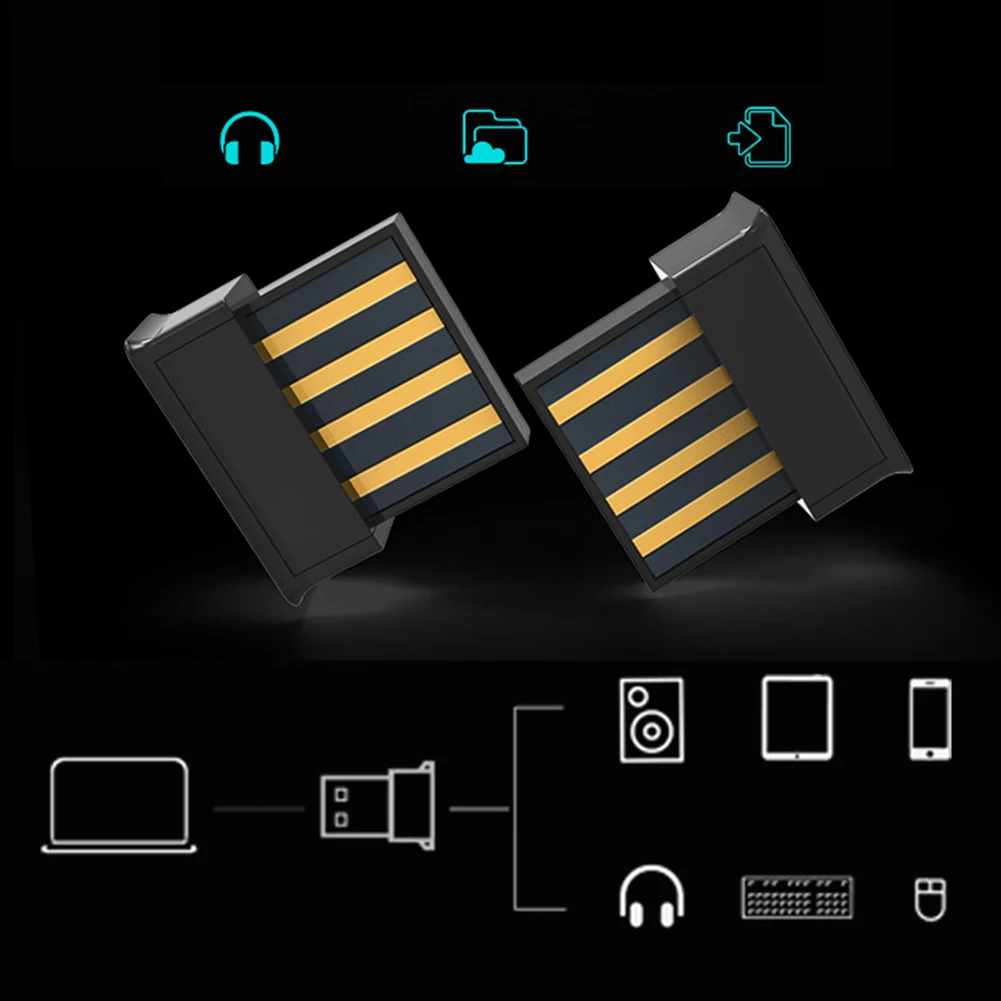 Мини беспроводной USB CSR 4,0 Bluetooth Ключ адаптер разъем приемника передатчик для Windows 7/8/10/Vista/XP Mac OS X