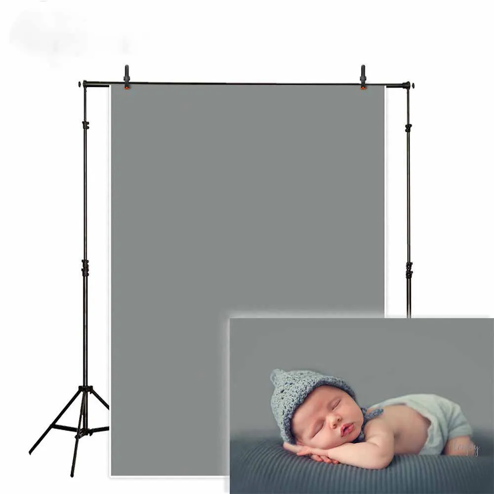 Pure Storm Gray Photography Backdrop Solid Color Background Portrait Photo Studio Photoshoot Prop Photocall | Электроника
