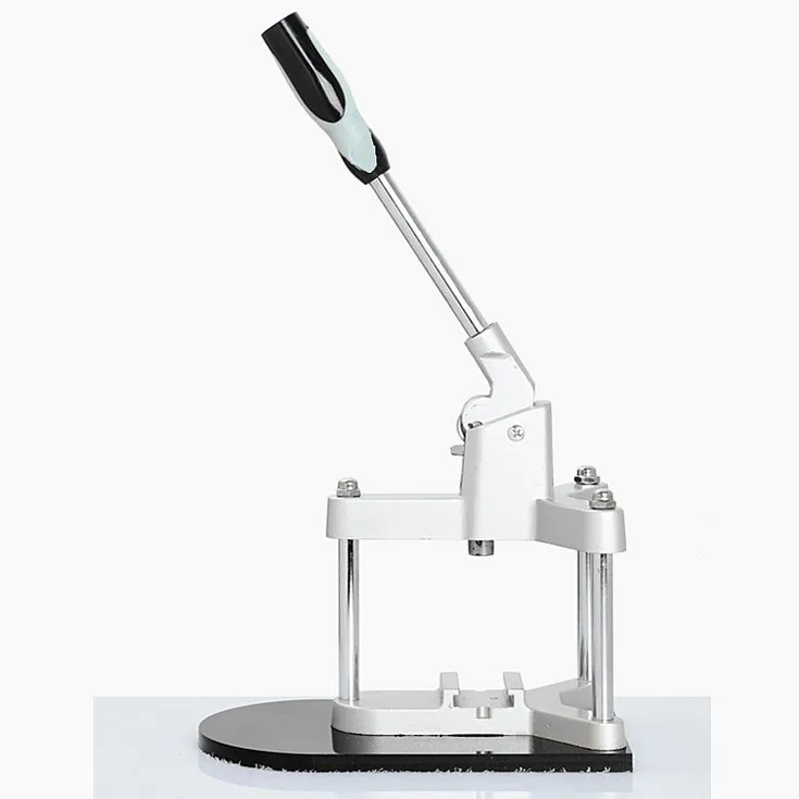 

aluminum button making machine without mold or pin button badge press maker