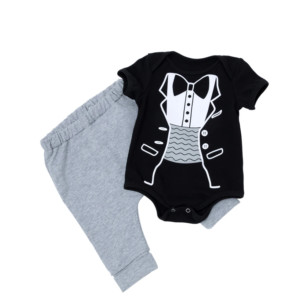 

New Baby Set Kids Clothing Short sleeve For Baby Boy Clothes 2pcs/set Bebek Giyim High Quality Roupa Infantil Cute Babies Suit