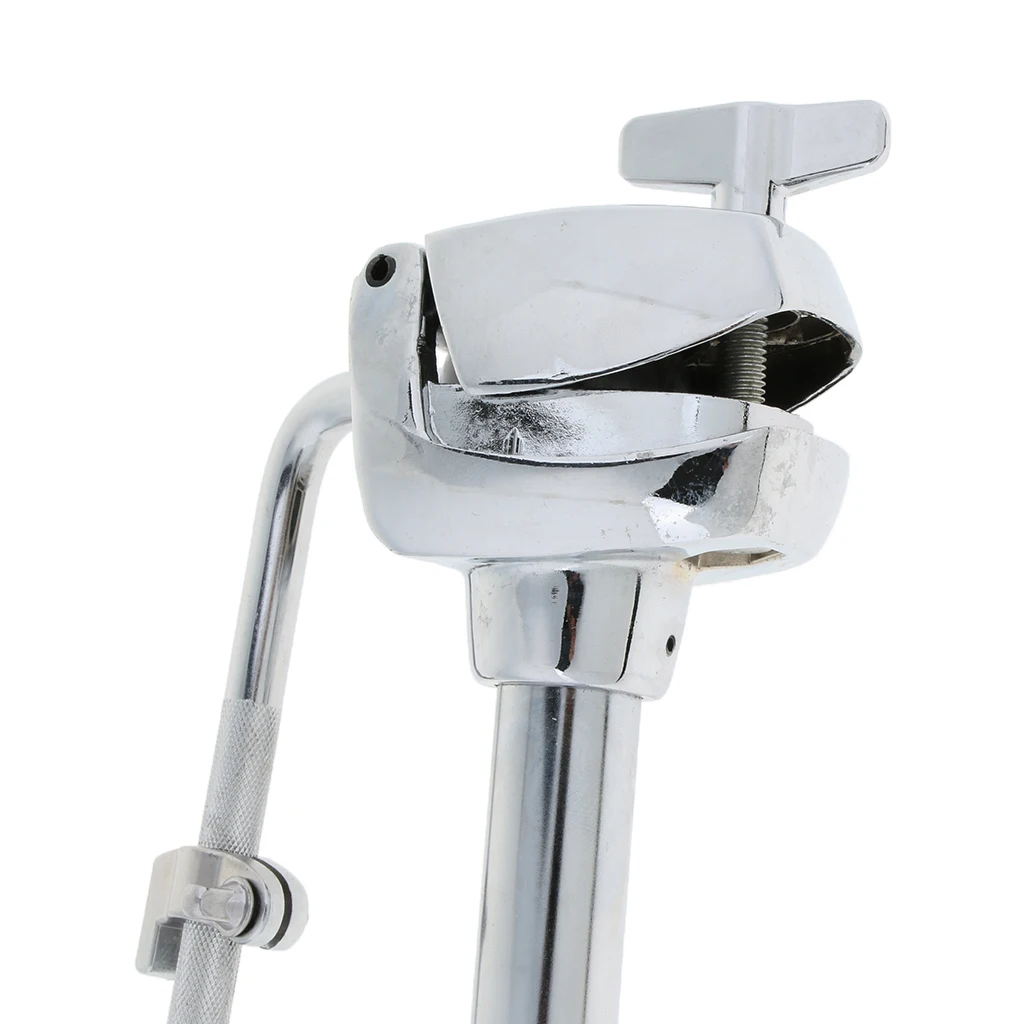 Metal Sliver Tom Drum Single Arm Stand Holder Support Rack Bracket Percussion Accessory  for Drum Set Kit Stand