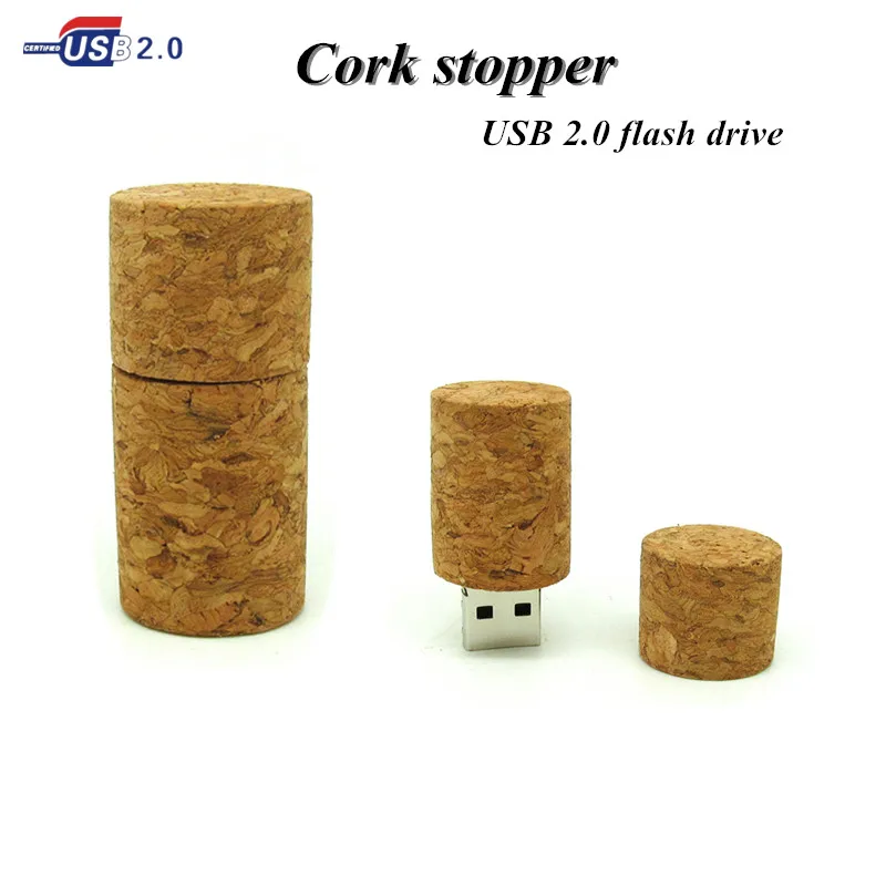 

Fashion Cork wooden Storage usb flash drive disk memory stick pendrive Pen drive personalized 4GB 8GB 16GB 32GB gift