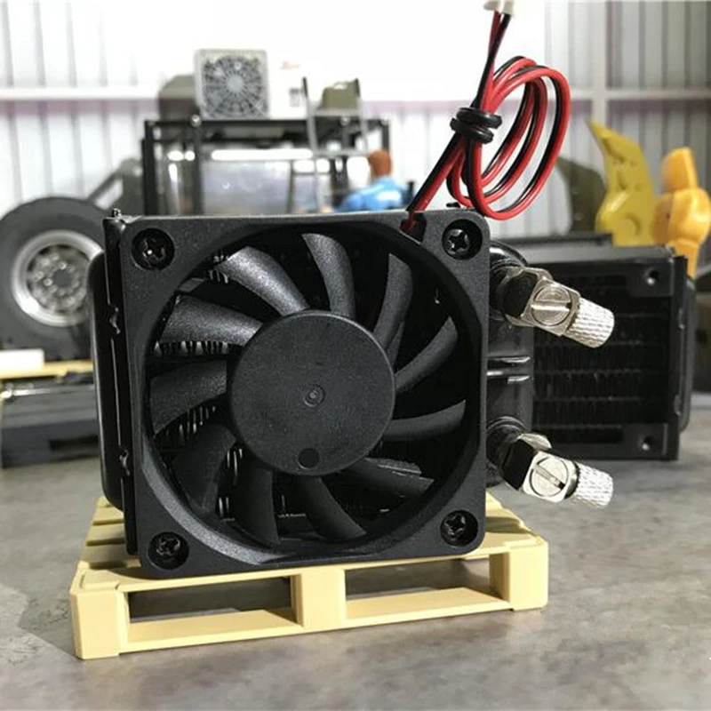 Aluminum simulate heat sink model sets for 1/12 hydraulic excavator and tamiya 1/14 rc scania benz MAN actros arocs toys truck