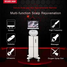 Многофункциональная Омолаживающая машина для кожи головы, машина для ухода за кожей головы с детектором