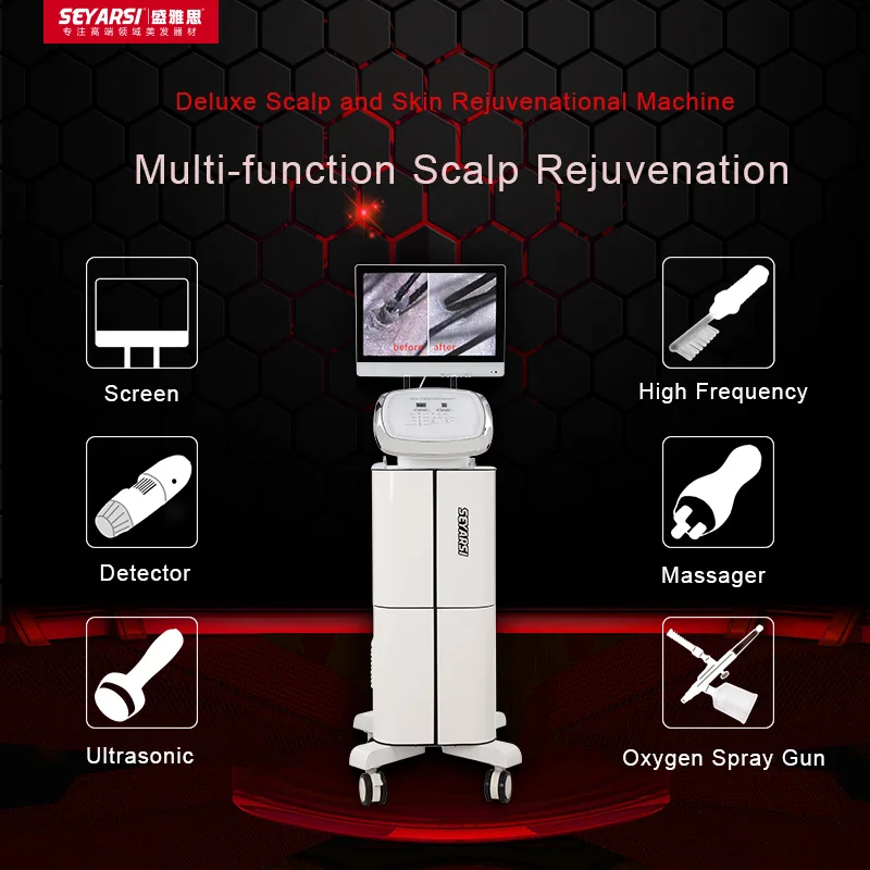 

Multi-functional scalp rejuvenaitonal machine scalp care machine skin care machine with detector