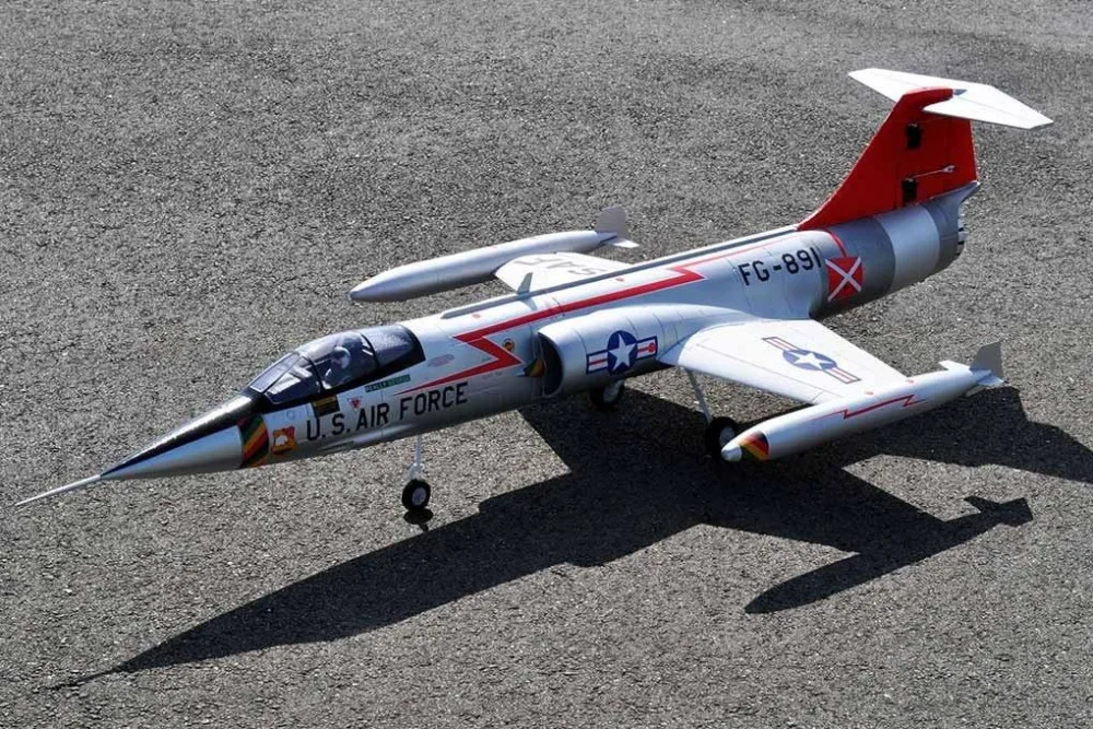 Электрический радиоуправляемый самолет Freewing F104 с сервоприводом 70 мм EDF|jet airplane