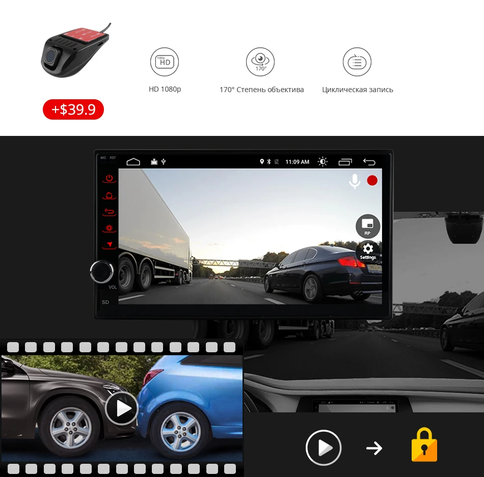 Sale Ownice K1 2GB DDR 7" 2 Din 1024*600 Android 8.1 Car DVD Radio Multimedia Player Universal GPS Navigation autoradio Stereo Audio 38