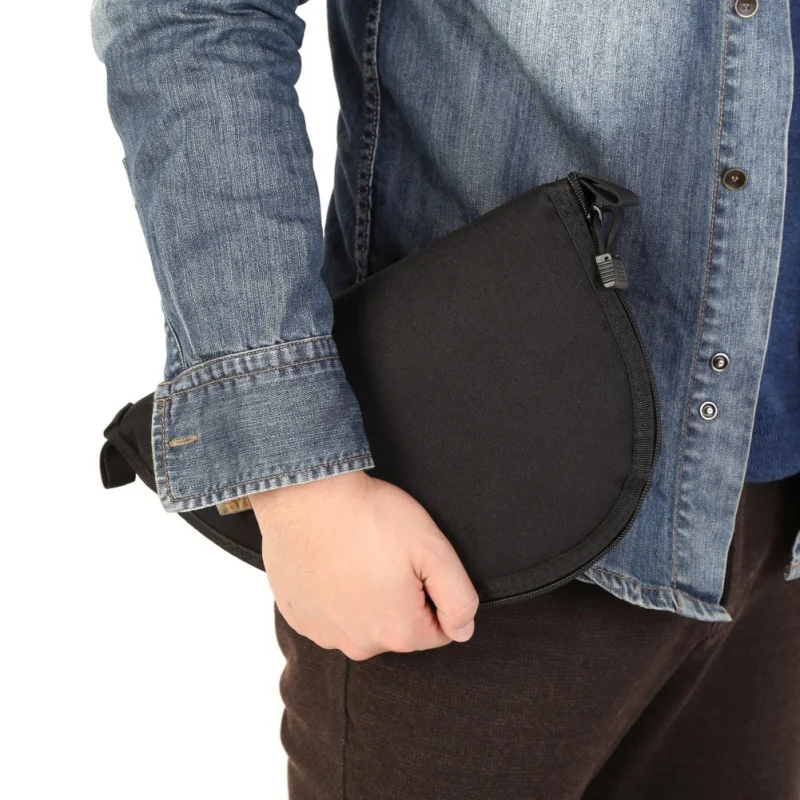 

Portable Black Revolver Airsoft Subcompact to Handgun Case Applies To Most Handgun Pistol Rug Zipper Storage Case fits