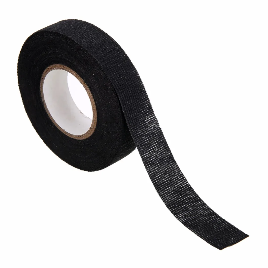 19mmx25m Wire Tape Electric Harness Tapes Adhesive Fabric Cloth Insulation Tape 